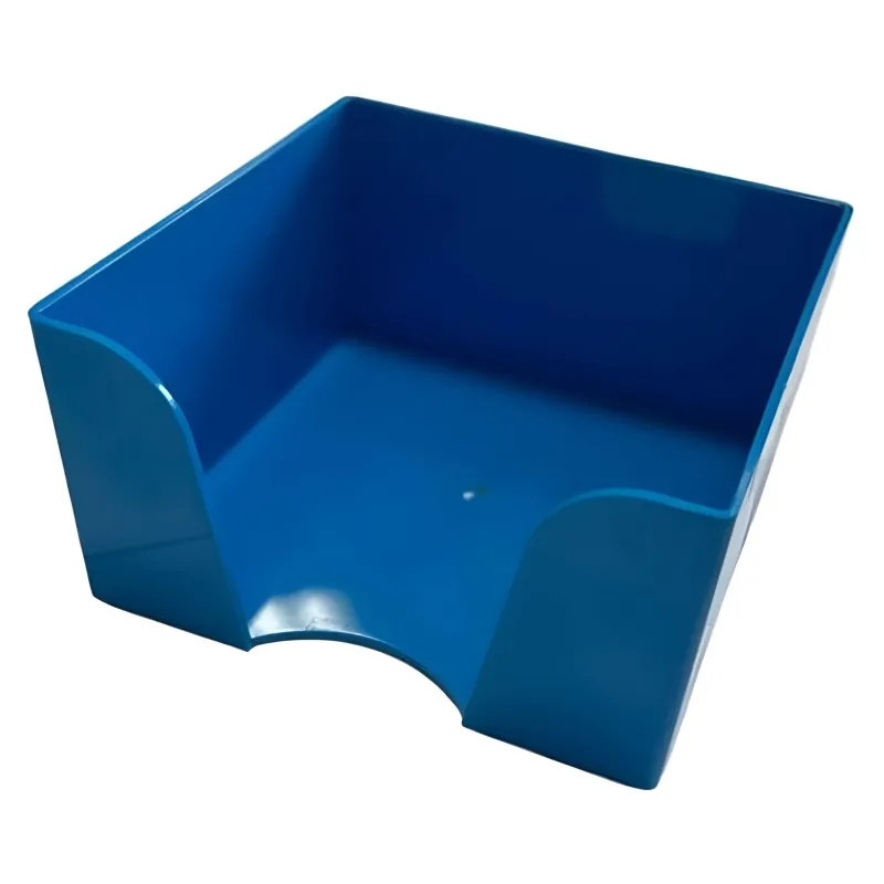 Бокс для бумаги Attache 9х9х5 см голубой - фото 1