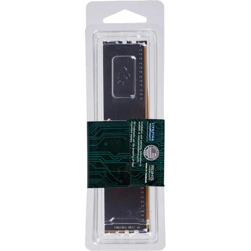 Модуль памяти Patriot DDR4 DIMM 8GB 3200Мгц CL22(PSD48G320081) - фото 4