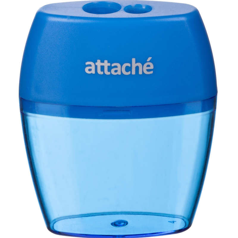 Точилка Attache, 2 отверстие, с контейнером, в ассорт - фото 5
