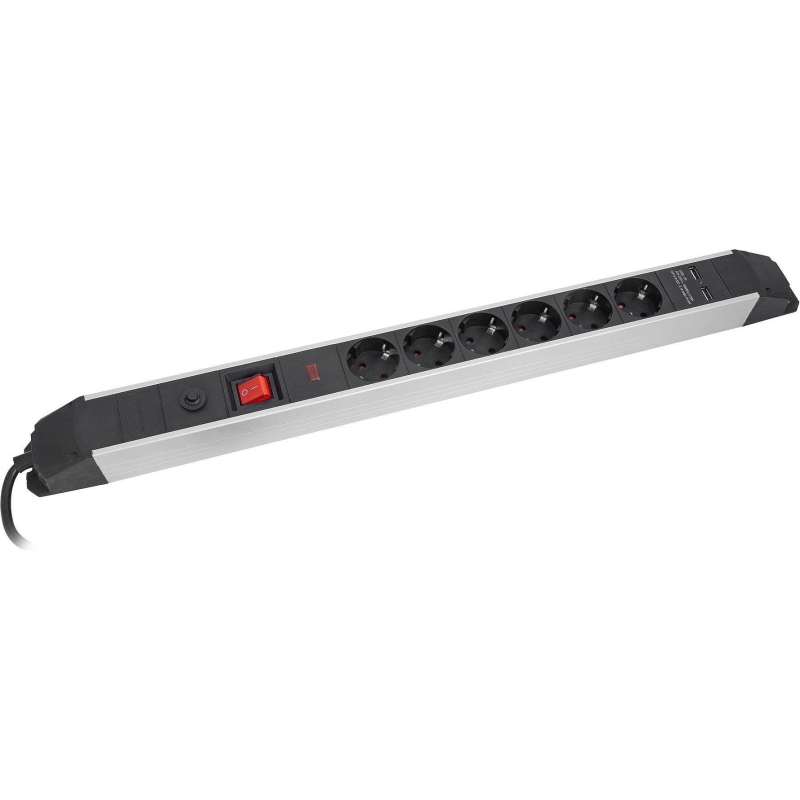 Сетевой фильтр СТАРТ С/УД-Ф SP 6x1 ZDVT 2USB(6р/1.5и/2xUSB) - фото 1