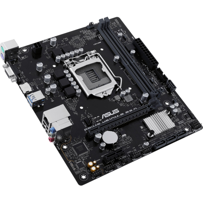 Материнская плата Asus PRIME H510M-R R2.0-SI s1200 Intel H470 2xDDR4 mATX - фото 4