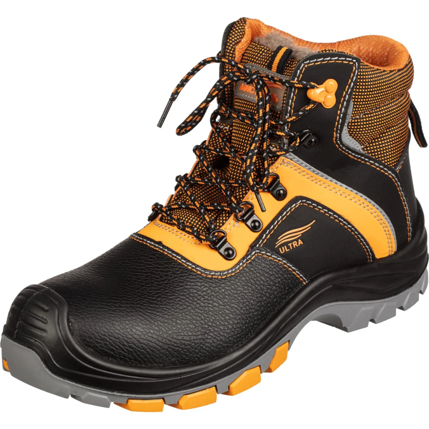 Ботинки Мистраль ULTRA ПУ/Р с КП и АС шерст. мех р45 (128709) - фото 4