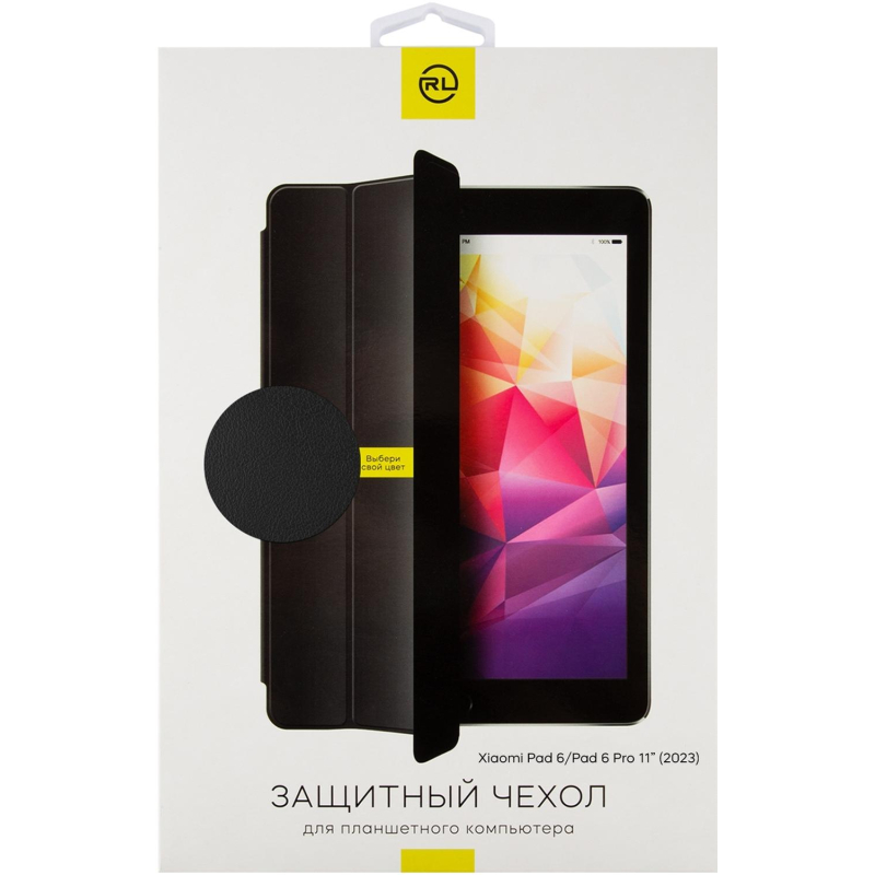 Чехол Red Line с силик крыш для Xiaomi Pad 6/Pad 6 Pro 11&#039; 2023 подст Y,чер - фото 3
