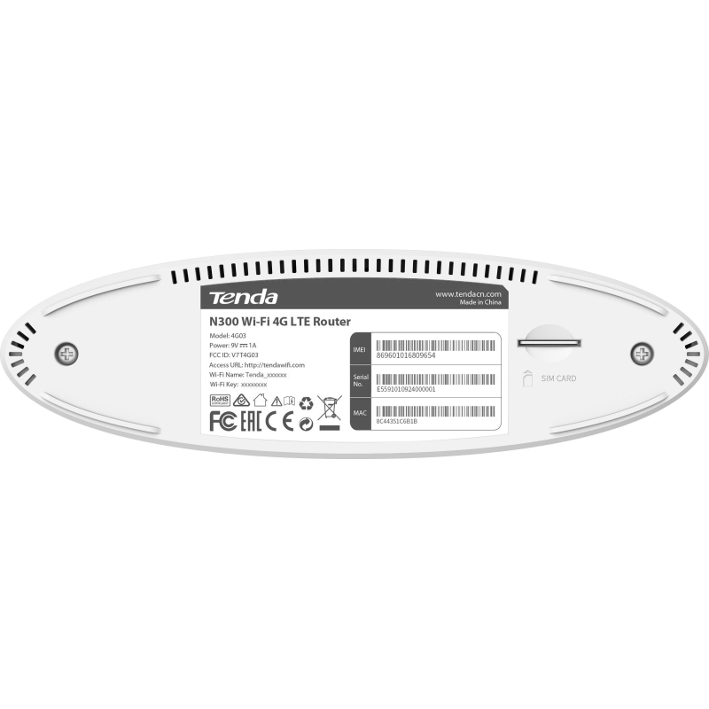 Маршрутизатор Tenda 4G03 - фото 3