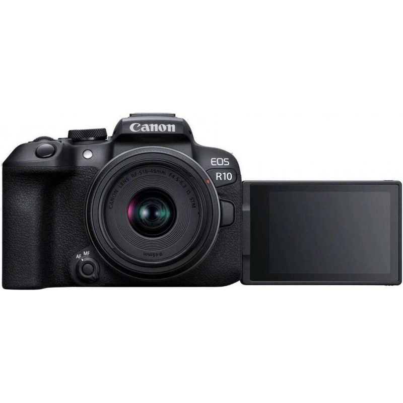 Фотоаппарат Canon EOS R10 Kit RF-S 18-45 IS STM (5331C009) - фото 8