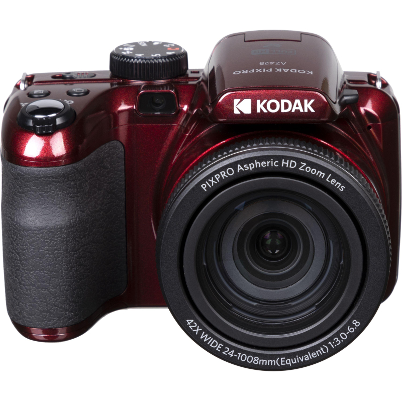 Фотоаппарат Kodak AZ425 Red, 42-х опт зум, 20Мп, стабилизатор, встр аккум - фото 2