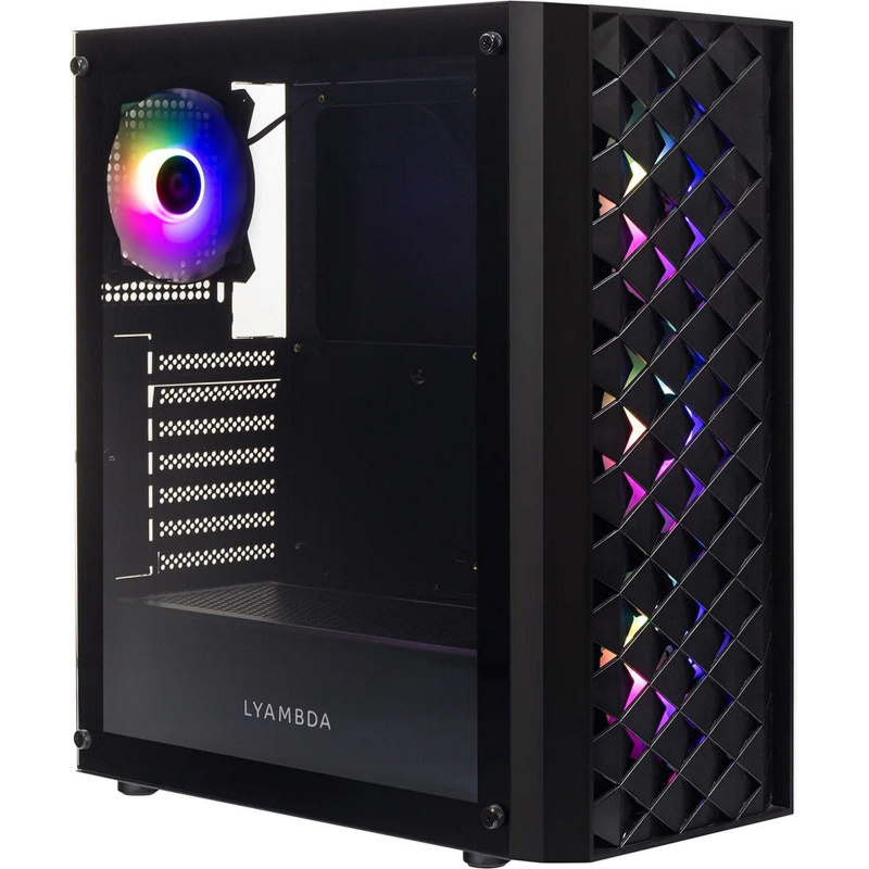 Корпус LYAMBDA LGT-03 (ATX, MICRO ATX, ITX) - фото 2