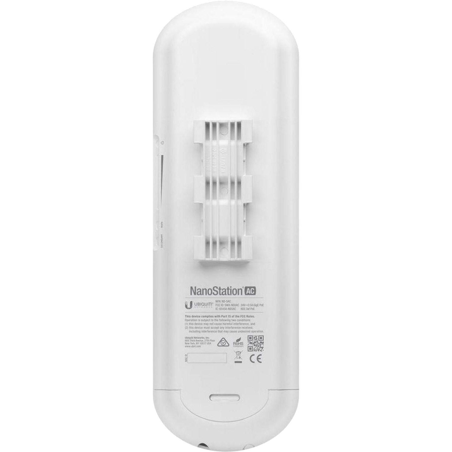 Точка доступа Ubiquiti NanoStation 5AC (AP/CPE), 5 ГГц, airMAX ac - фото 4