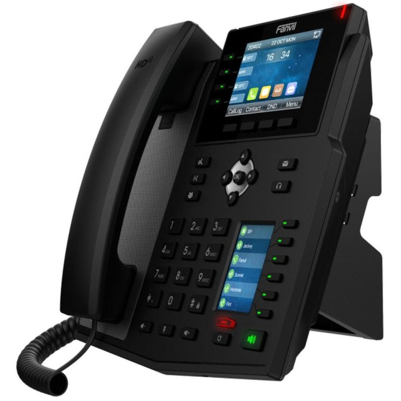 IP-Телефон Fanvil X5U 2xEthernet 10/100/1000, HD Voice, 16 SIP Lines - фото 1