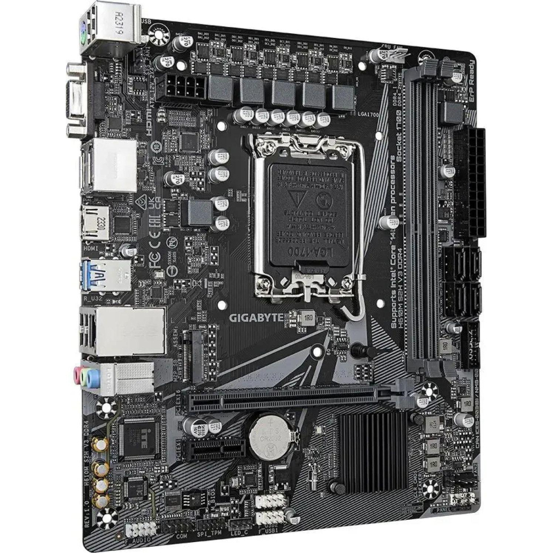 Материнская плата Gigabyte H610M S2H V3 DDR4, 2xDDR4 mATX - фото 2