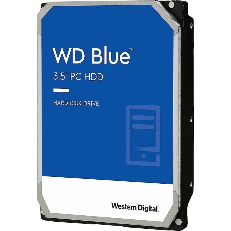 Жесткий диск Western Digital Blue 6TB, SATA, 5400rpm, 256MB(WD60EZAX) - фото 2