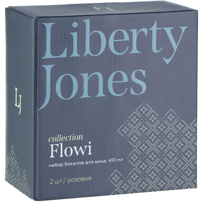 Набор бокалов для вина Flowi, 410 мл, розовые, 2 шт., HM-LJ-FL-WGLS-P410-2 - фото 5