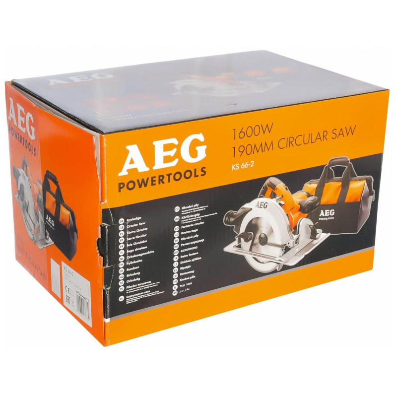 Пила циркулярная (дисковая) AEG KS 66-2 4935446675 - фото 6