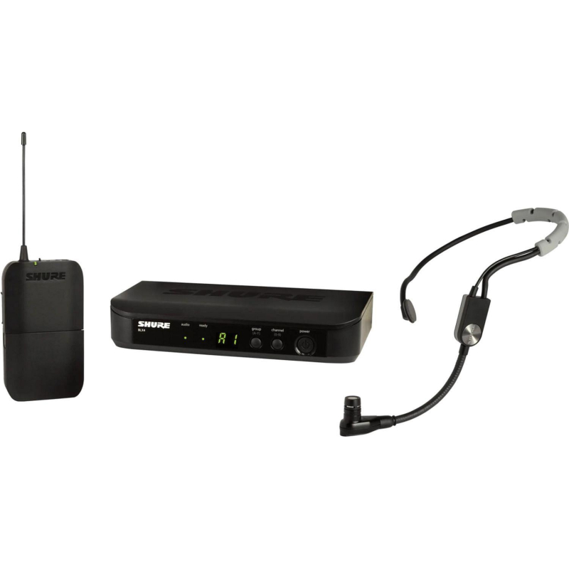 Радиосистема Shure BLX14E/SM35, с головным микрофоном SM35 - фото 1