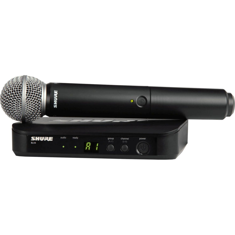 Радиосистема Shure BLX24E/SM58-M17, одноканальная с ручным передатчиком - фото 1