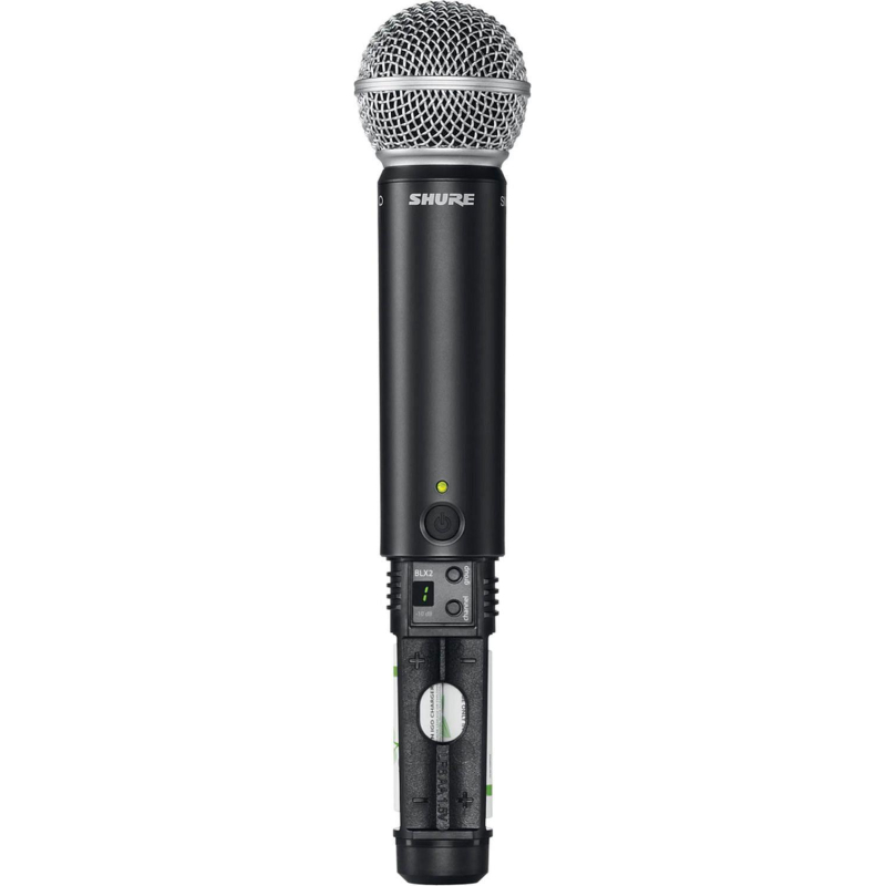 Радиосистема Shure BLX24E/SM58-M17, одноканальная с ручным передатчиком - фото 3