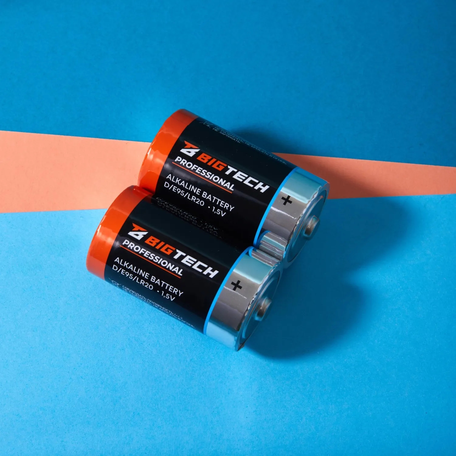 Батарейка BigTech Professional D/E95/LR20 бл/2шт - фото 9