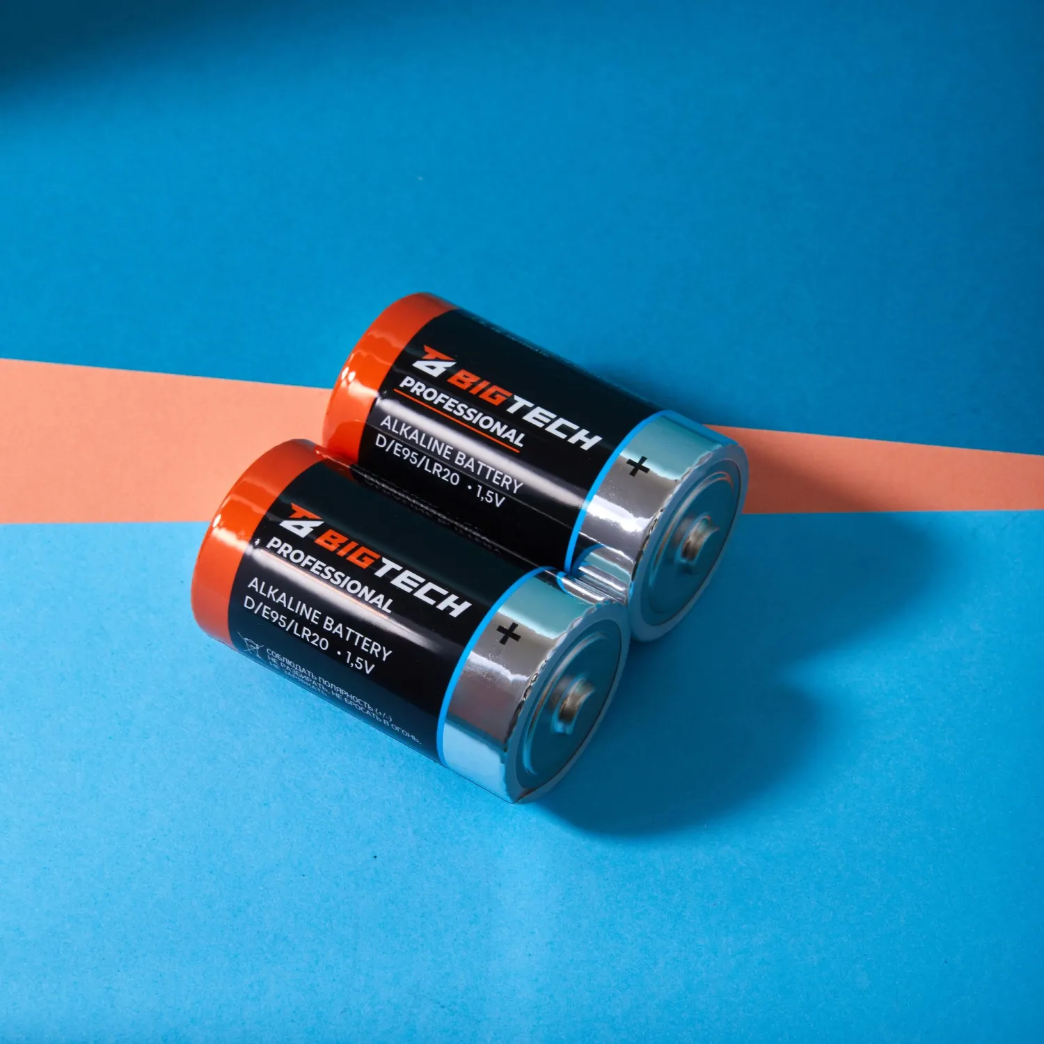 Батарейка BigTech Professional D/E95/LR20 бл/2шт - фото 10