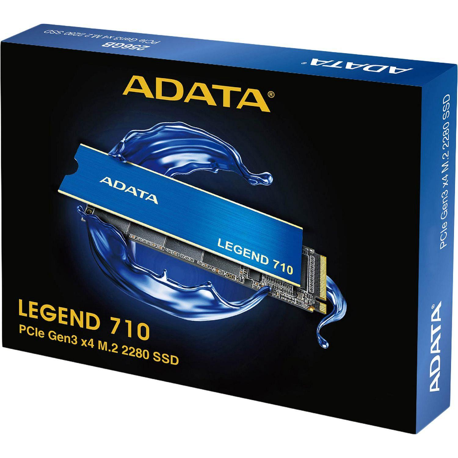 SSD накопитель ADATA SSD LEGEND 710, 256GB, M.2,PCIe 3.0x4(ALEG-710-256GCS) - фото 7