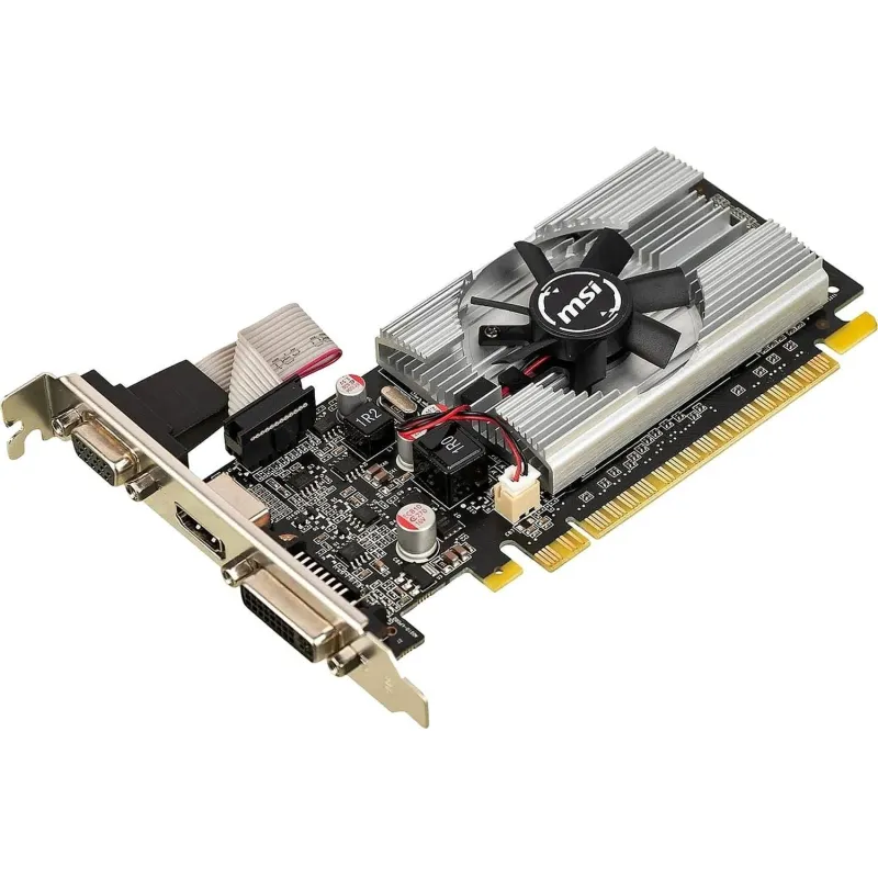 Видеокарта MSI G210 1GB GDDR3 64bit VGA DVI HDMI (N210-1GD3/LP) - фото 2