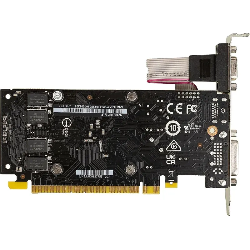 Видеокарта MSI G210 1GB GDDR3 64bit VGA DVI HDMI (N210-1GD3/LP) - фото 3