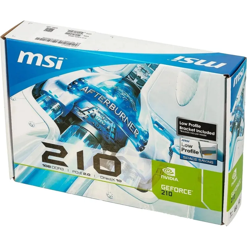 Видеокарта MSI G210 1GB GDDR3 64bit VGA DVI HDMI (N210-1GD3/LP) - фото 6