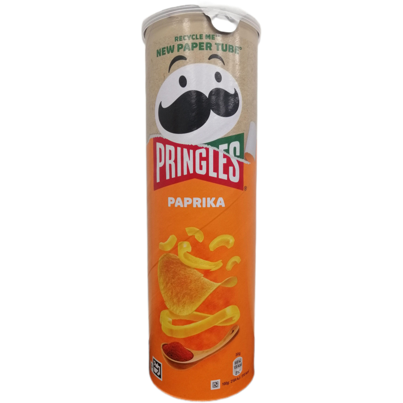 Чипсы Pringles картофельные паприка, 165г - фото 1