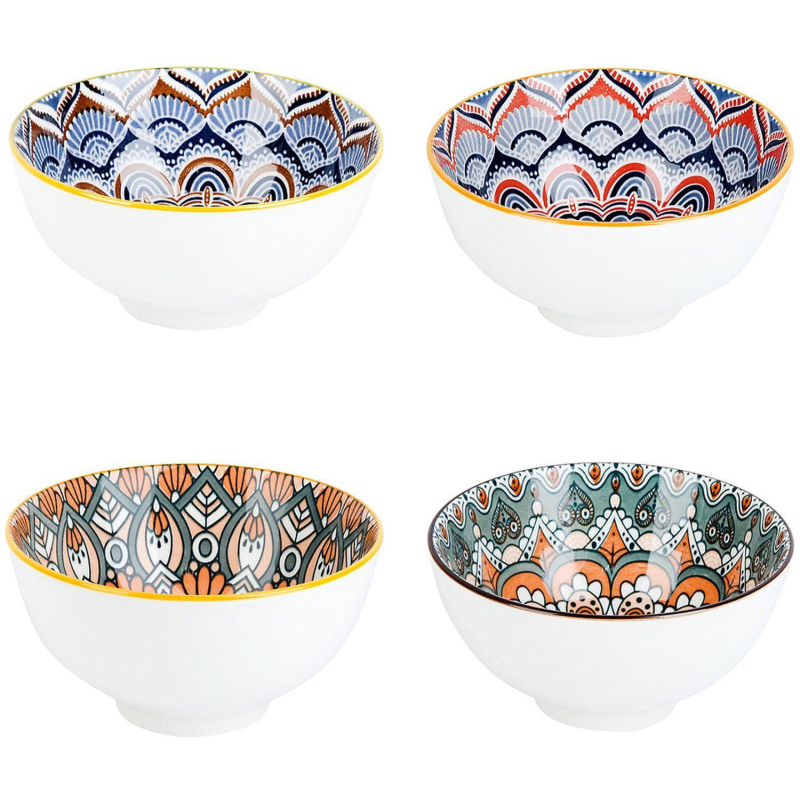 Набор салатников 4шт. Arabesque d=11см v=300мл (подарочная уп), 0860070 - фото 1
