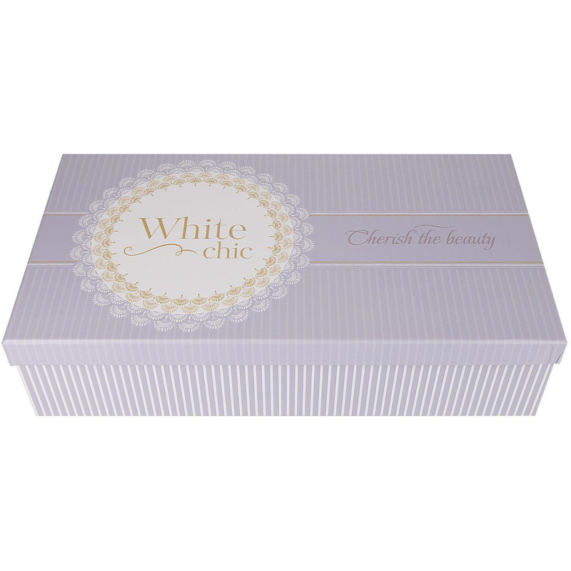 Набор чайный 12пр. White chic (6 персон) v=190мл (подарочная уп), 0970019 - фото 7