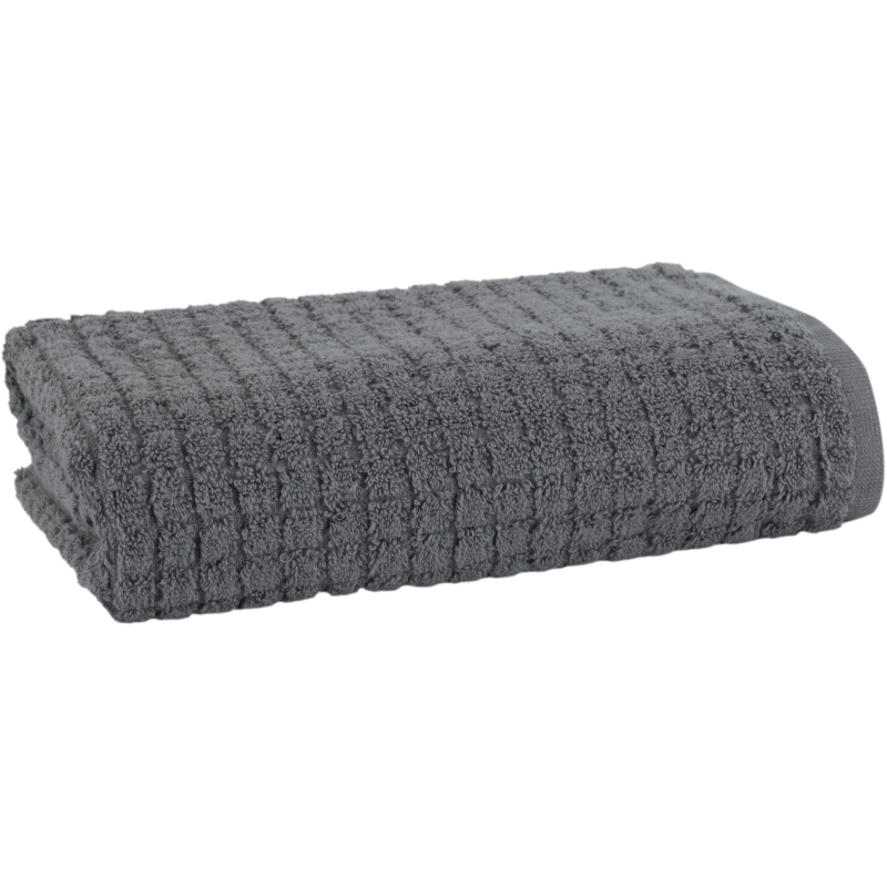 Полотенце TAC махровое DARBY 50х90 450 г/м2  DARK GREY, темно-серый - фото 1