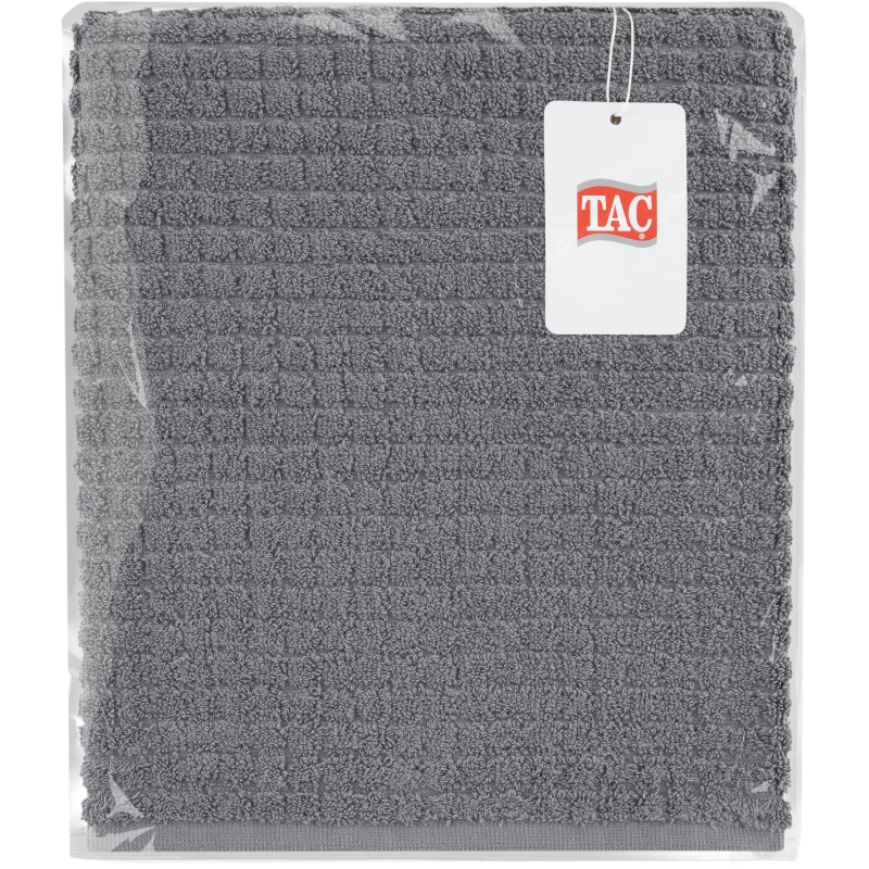 Полотенце TAC махровое DARBY 50х90 450 г/м2  DARK GREY, темно-серый - фото 4