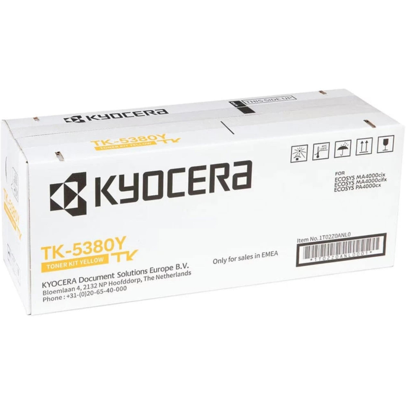 Картридж лазерный Kyocera TK-5380Y 1T02Z0ANL0 желт. PA4000cx/MA4000cix/MA40 - фото 1