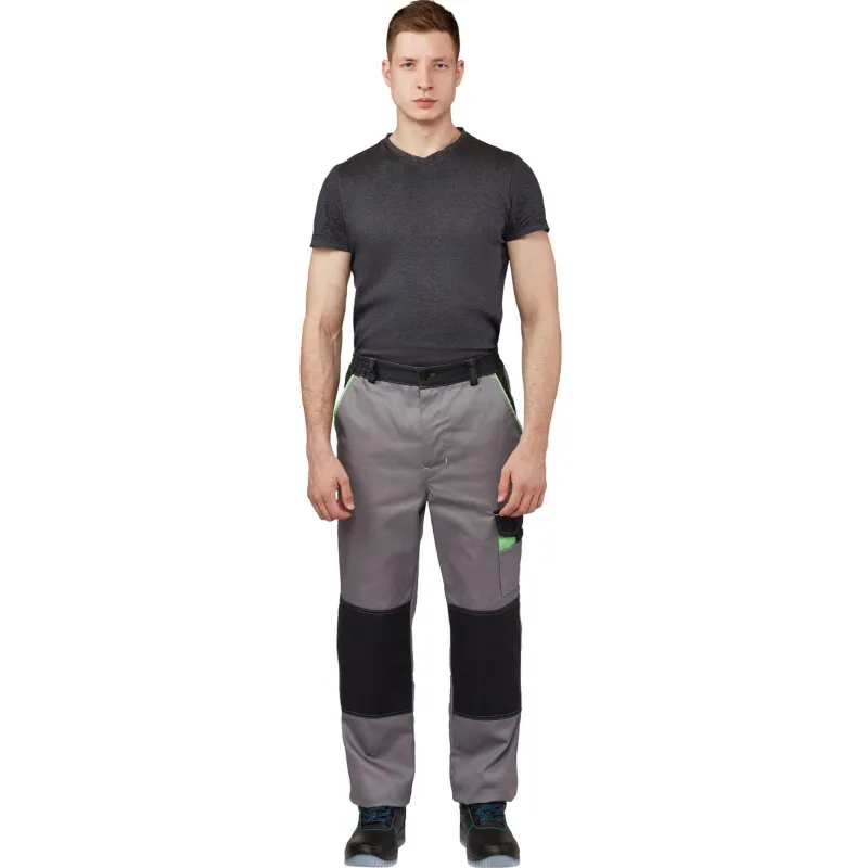 Брюки лет муж л27 св-сер/сер 112-116/170-176 - фото 1