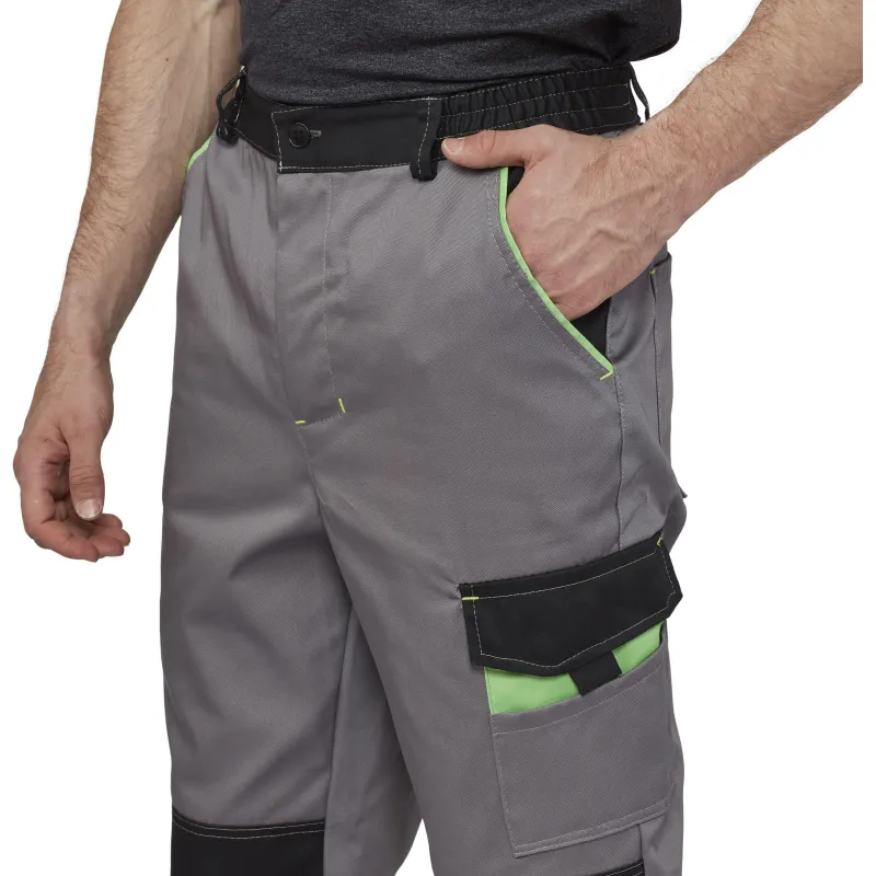 Брюки лет муж л27 св-сер/сер 112-116/170-176 - фото 5