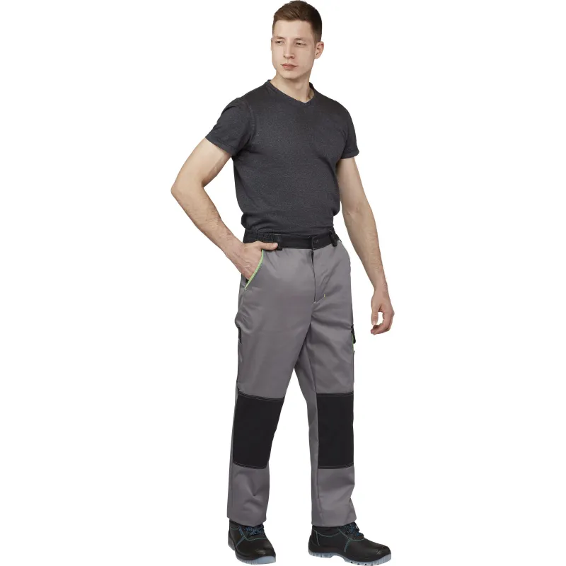 Брюки лет муж л27 св-сер/сер 112-116/170-176 - фото 8