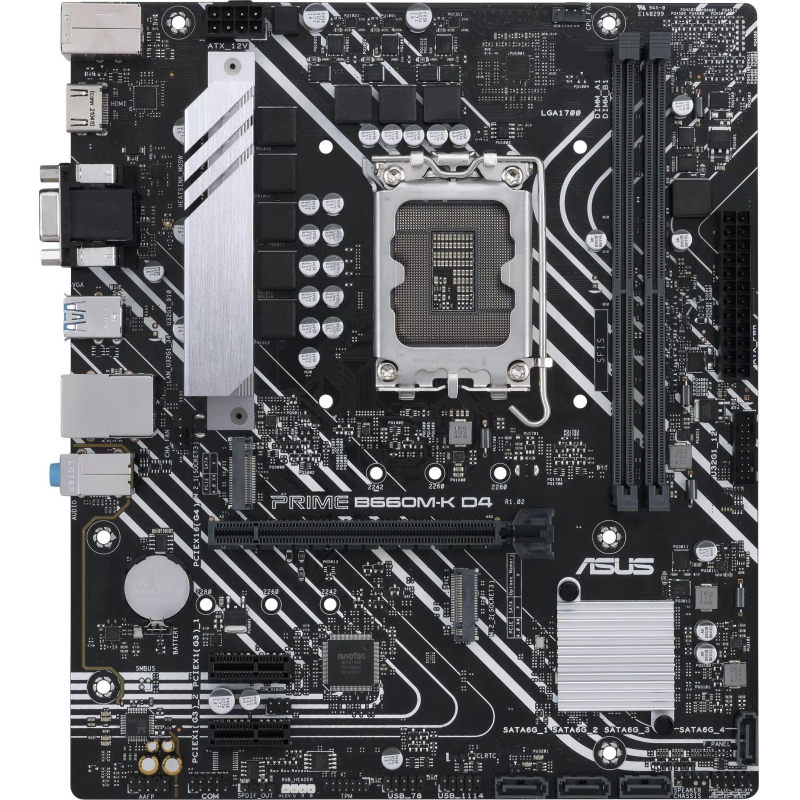 Материнская плата PRIME B660M-K D4 (90MB1950-M1EAY0) - фото 1