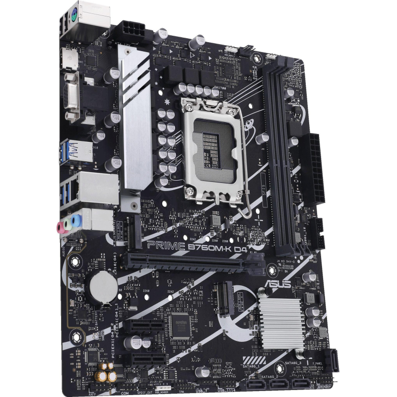 Материнская плата ASUS PRIME B760M-K D4,LGA1700,2xDDR4 - фото 3