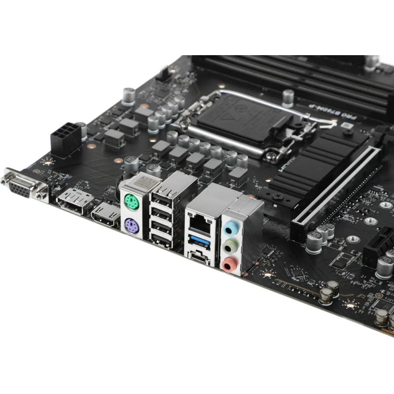 Материнская плата MSI PRO B760M-P DDR5 Socket1700,4xDDR5,PCI-Ex16, 4SATA3 - фото 6