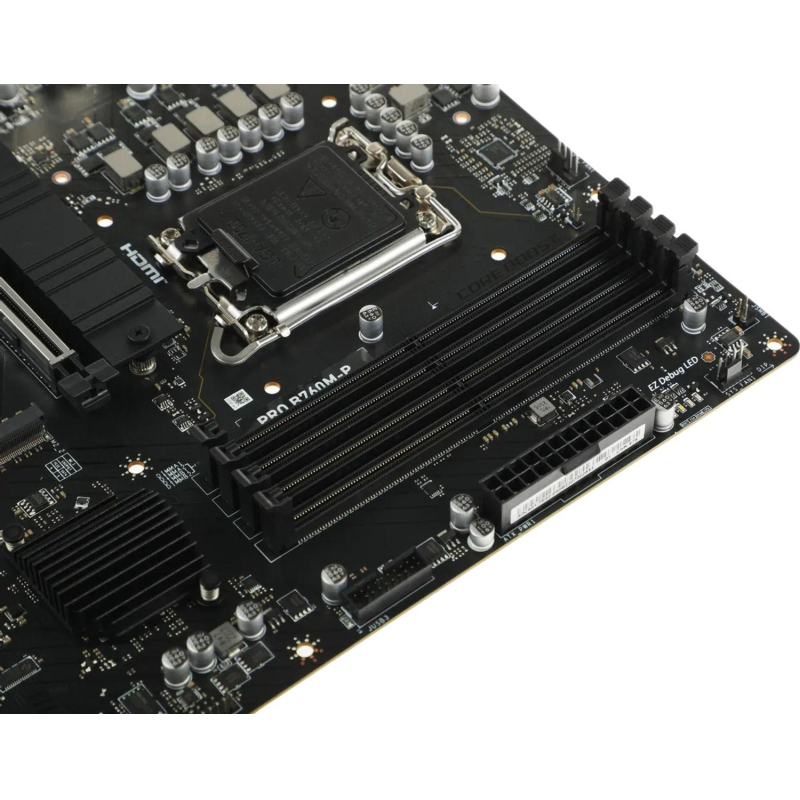 Материнская плата MSI PRO B760M-P DDR5 Socket1700,4xDDR5,PCI-Ex16, 4SATA3 - фото 8