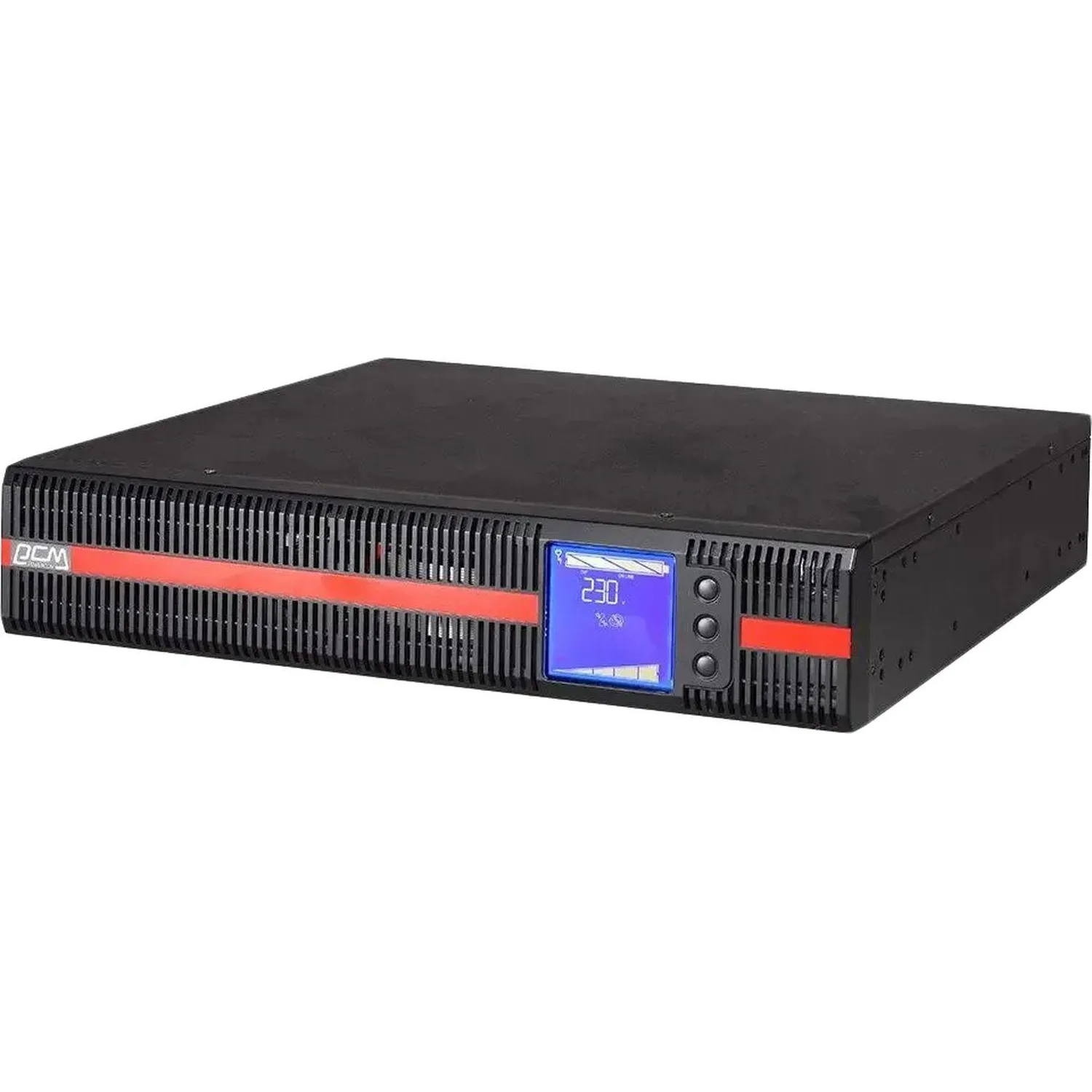 ИБП Powercom MACAN MRT-1000SE, On-Line, 1000VA/1000W, Rack/Tower, 8xC13 - фото 1