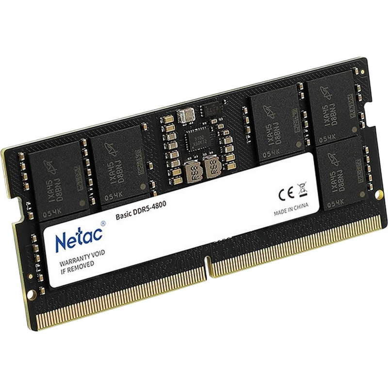 Модуль памяти Netac Basic SODIMM 16GB DDR5-4800(NTBSD5N48SP-16) - фото 1