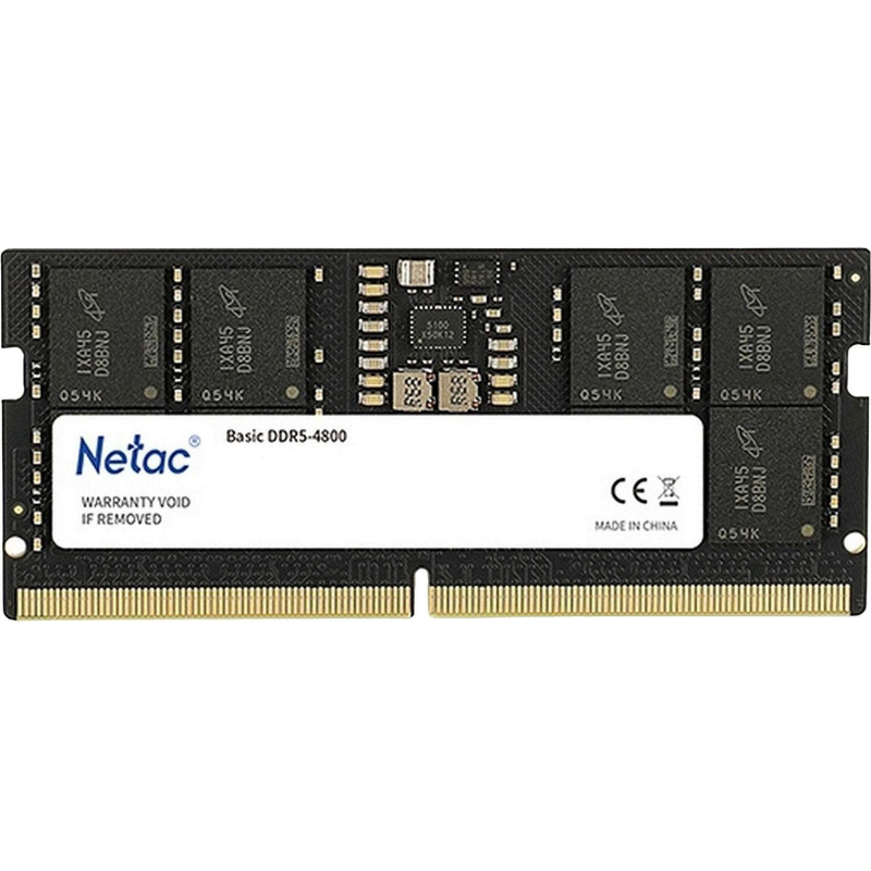 Модуль памяти Netac Basic SODIMM 16GB DDR5-4800(NTBSD5N48SP-16) - фото 2