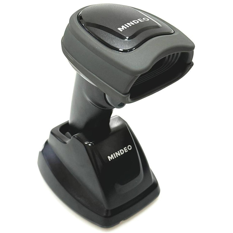 Сканер штрих-кода MINDEO CS2291-HD(BT) (2D,беспровод,база,USB),черн/сер - фото 1