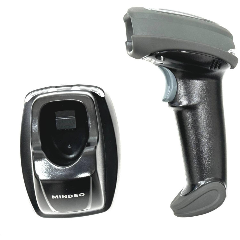 Сканер штрих-кода MINDEO CS2291-HD(BT) (2D,беспровод,база,USB),черн/сер - фото 2