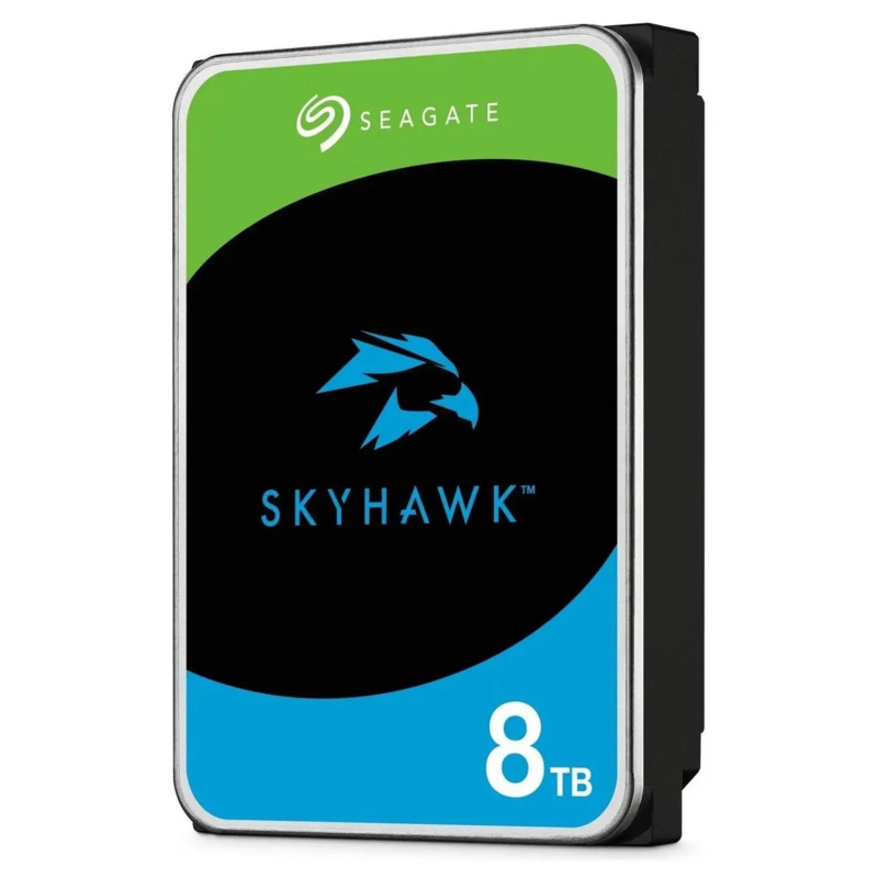 Жесткий диск Seagate SkyHawk 8TB, SATA, 7200rpm, 256MB(ST8000VX010) - фото 1