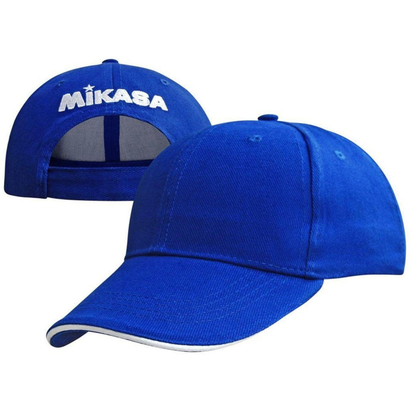 Бейсболка спорт. MIKASA MT481-029, 100% хлопок ярко-синий - фото 1