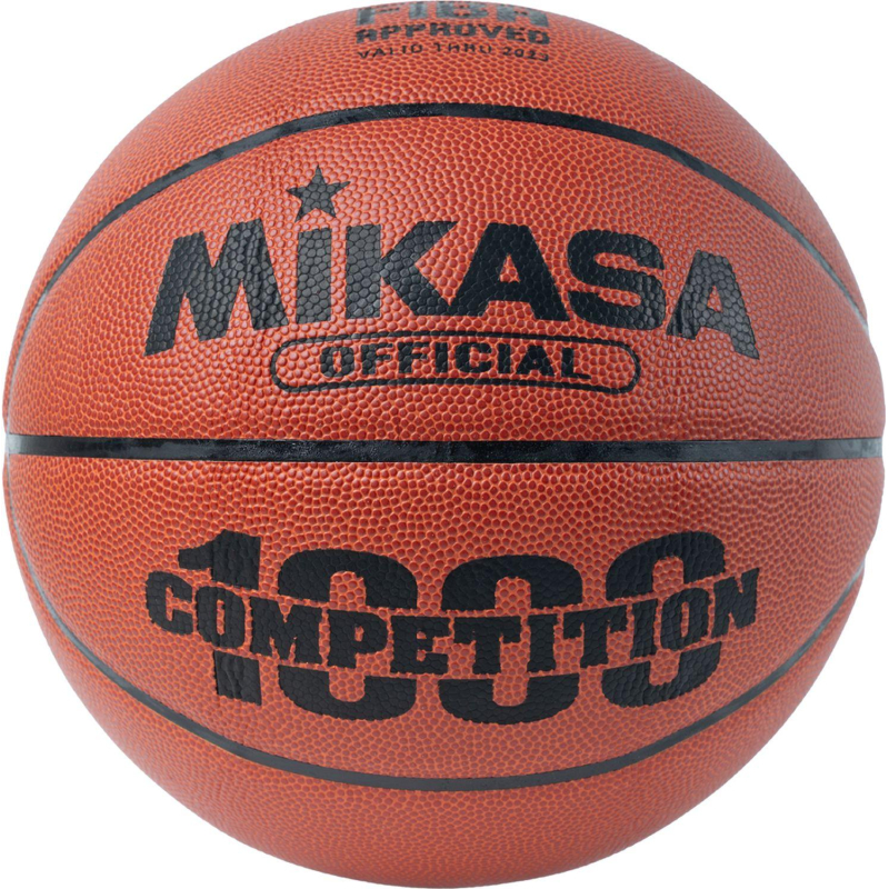 Мяч баск. проф. MIKASA BQ1000, р.7  FIBA Approved корич-оранж-чер - фото 2