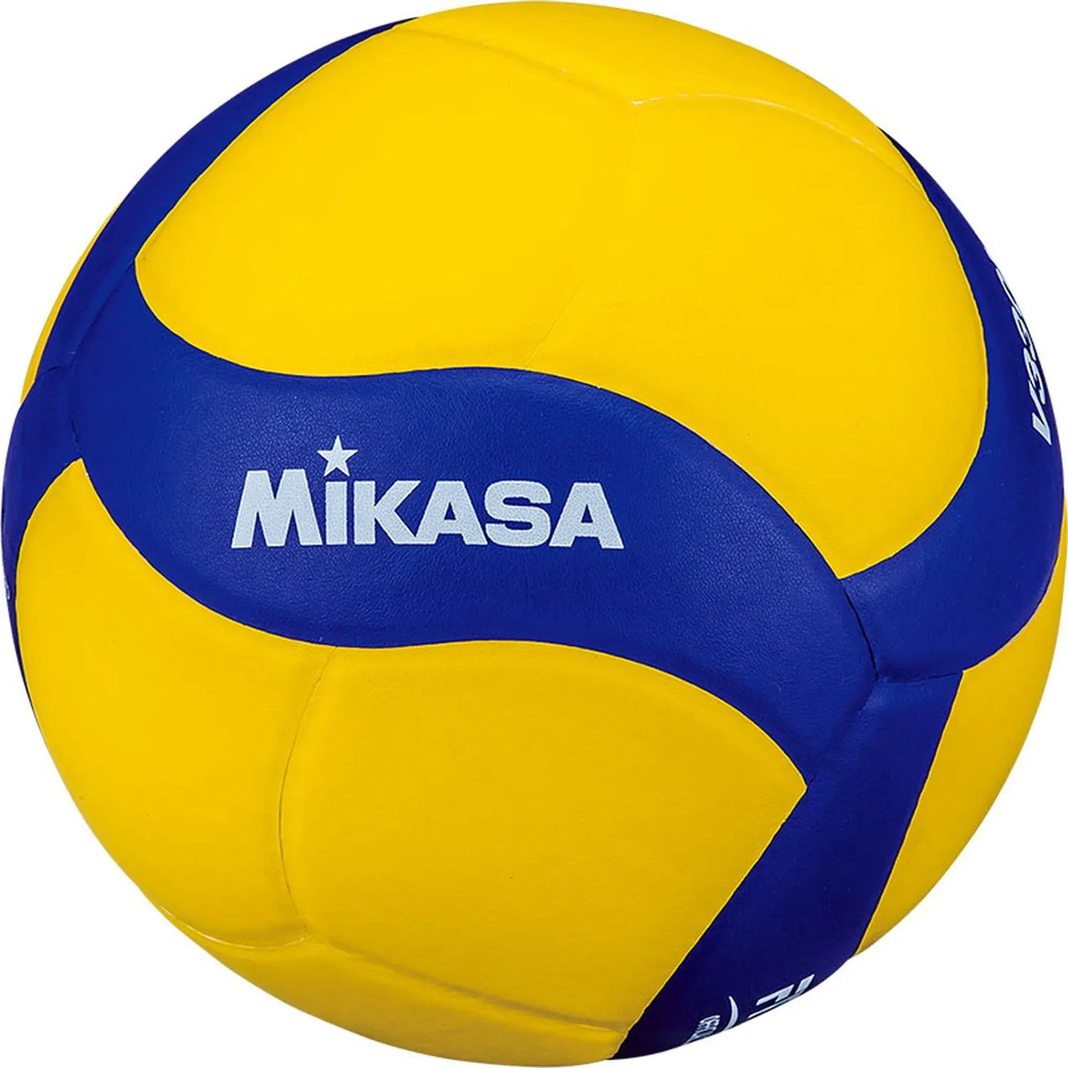 Мяч волейб. игровой. MIKASA V330W, р.5,FIVB желто-синий - фото 3