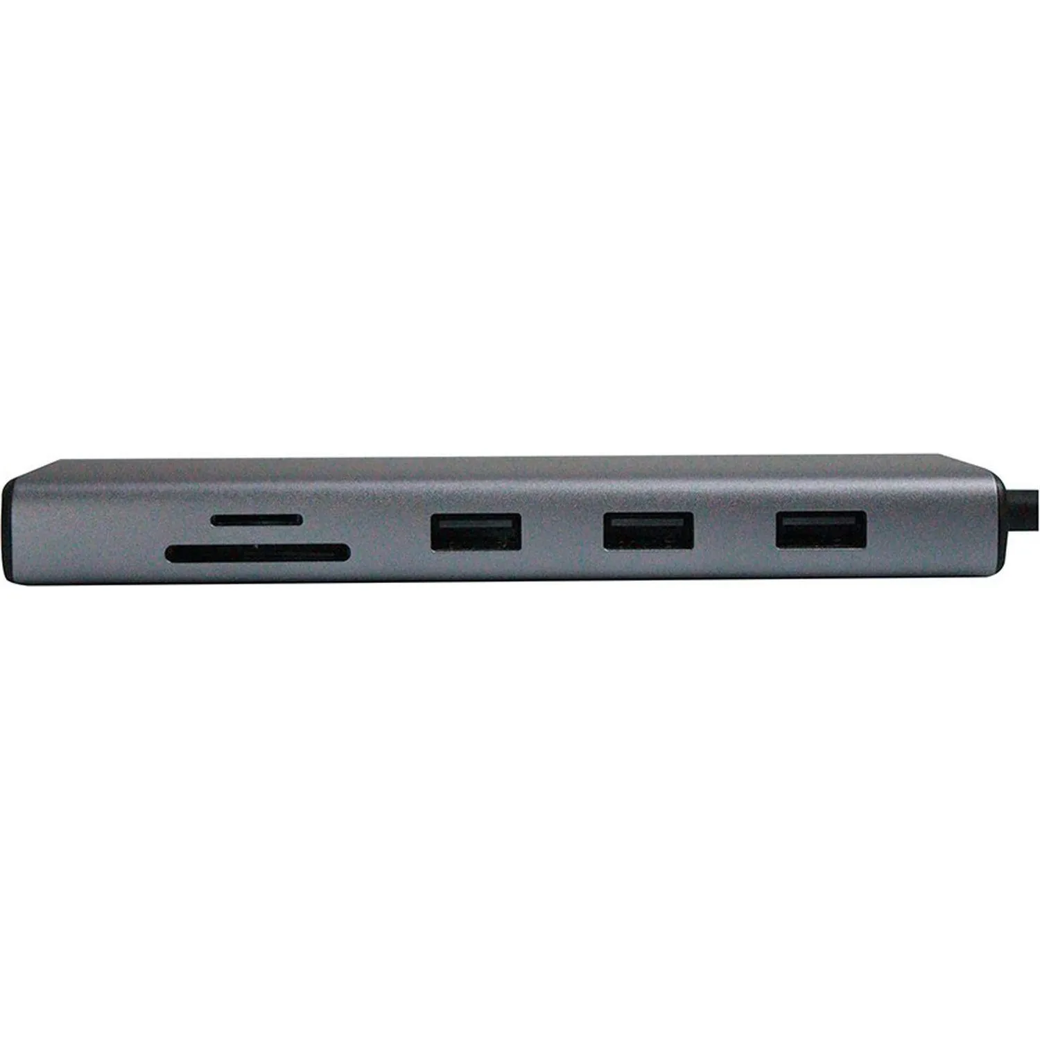 Разветвитель USB UGREEN CM498 (15600) USB-C to 3xUSB-A TF SD VGA RJ45 HDMI - фото 3