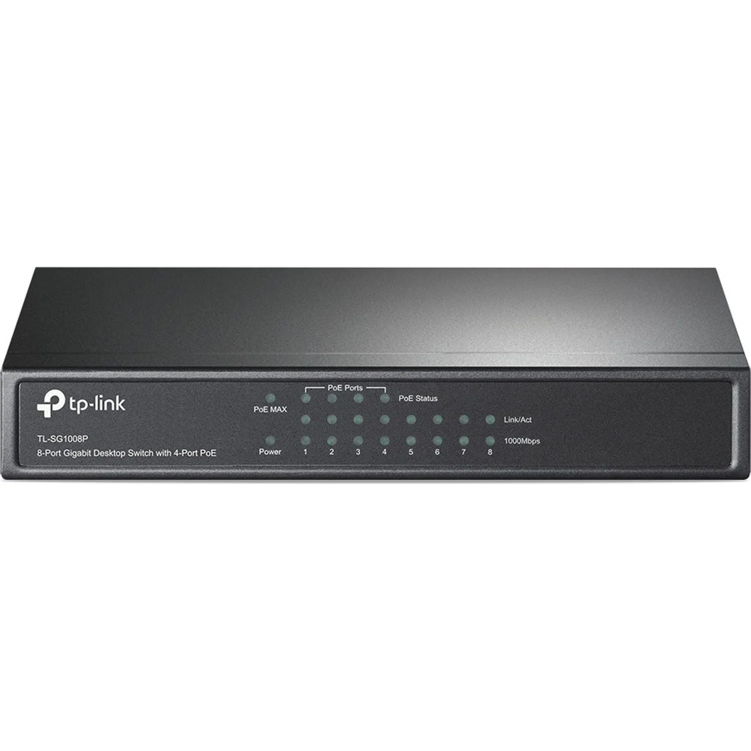 Коммутатор TP-LINK TL-SG1008P PoE - фото 1